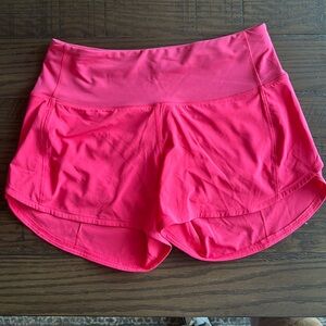 Lululemon Speed up mid rise shorts